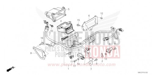 FAISCEAU DE SAC GONFLABLE GL1800DAN de 2022